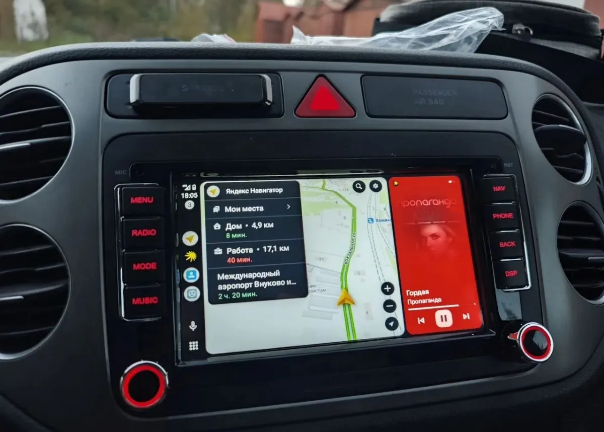 Магнитола Volkswagen Android